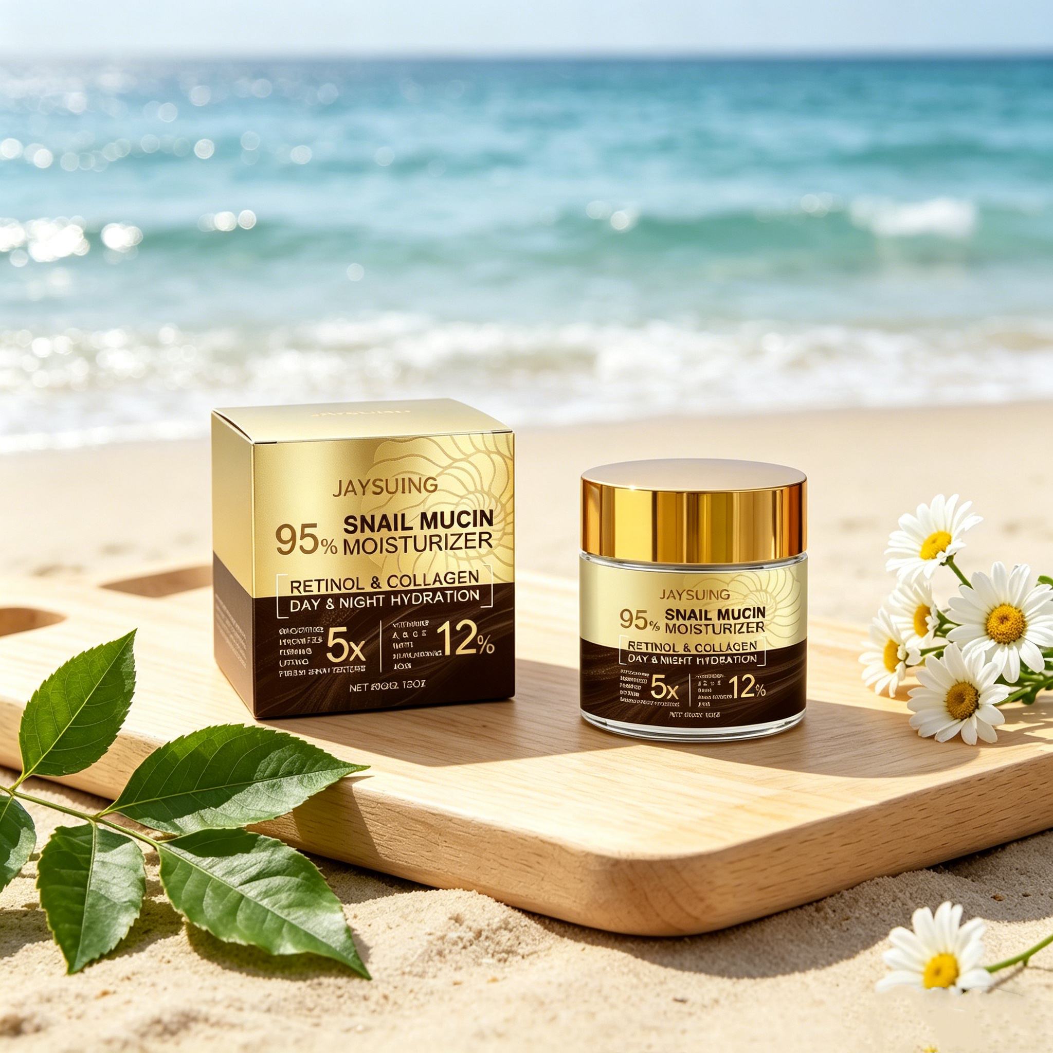Snail Mucin Essence - Crema hidratante de mucina de Caracol,