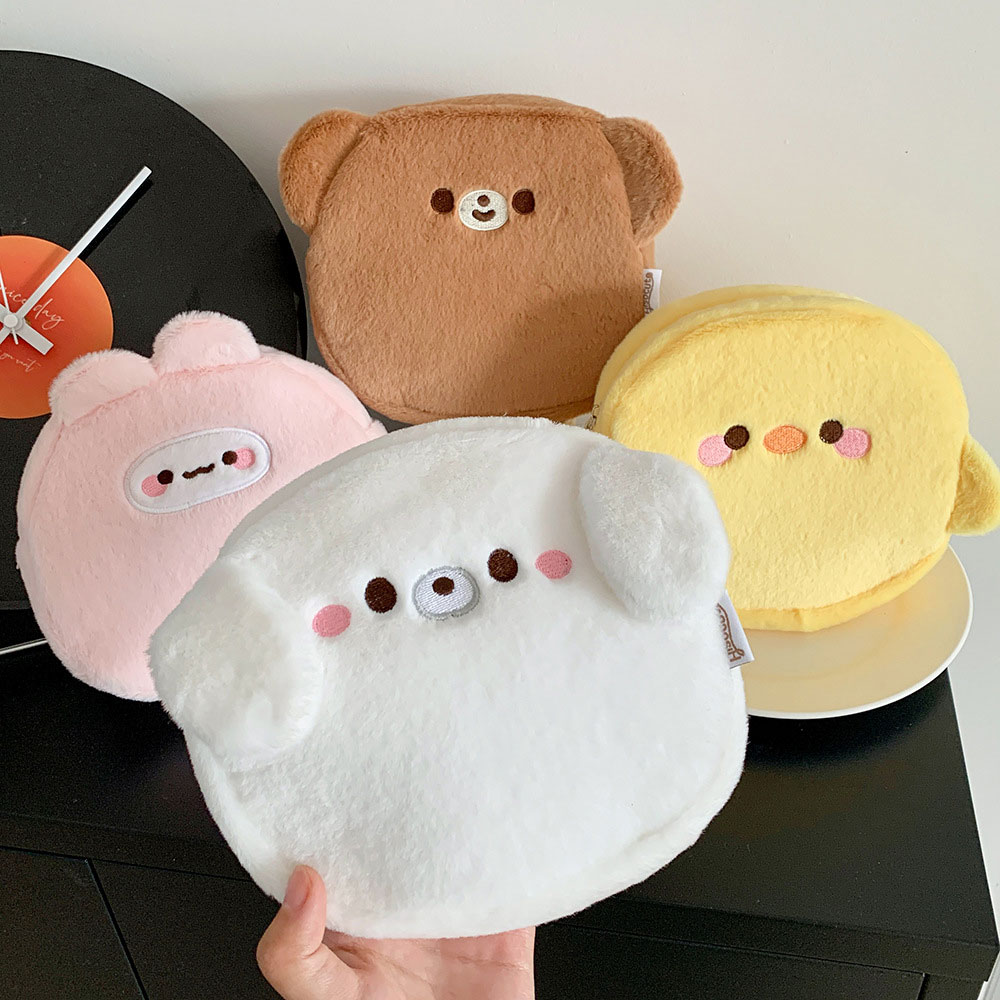 Bolsa de Maquillaje de Felpa c - Skincare Animate reseña y precio