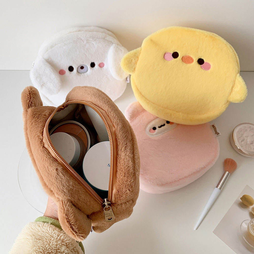 Bolsa de Maquillaje de Felpa c - Skincare Animate reseña y precio