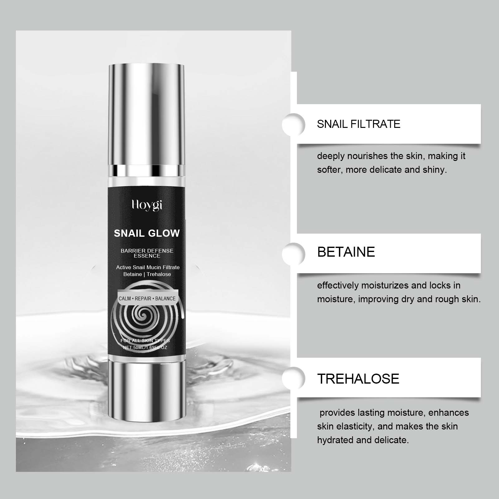 Set de Cuidado de la Piel con  - Snail Mucin Essence reseña y precio