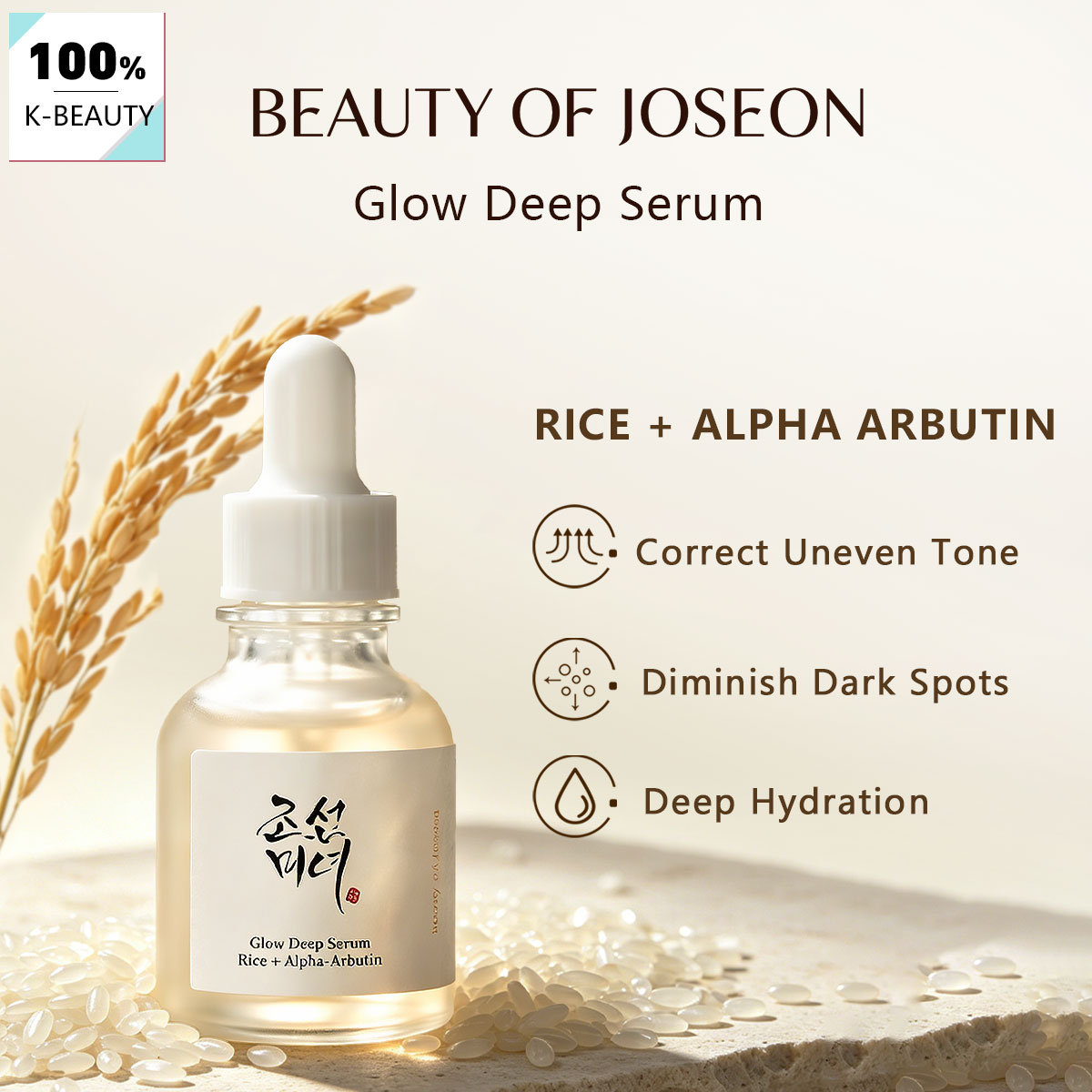 Beauty of Joseon Glow Deep Ser - Alpha Arbutin Serum reseña y precio